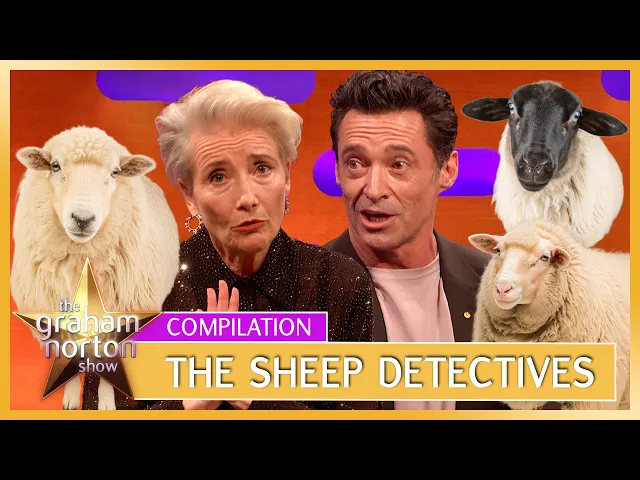 Video: The Cast Of The Sheep Detectives On The Graham Norton Show 🐑