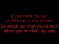 Junior Brown - Highway Patrol (With Lyrics)