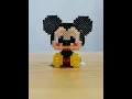 mickey mouse perler bead 3D