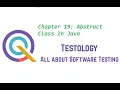 Chapter 19 Abstract Class in Java with example