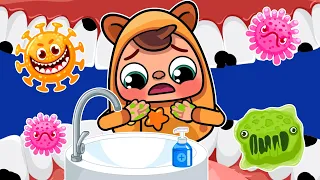 Download Wash your hands Song 👋🏻| Wash us - Healthy habits Song | Kids Songs \u0026 Nursery Rhymes MP3