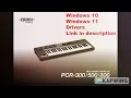 EDIROL PCR- 800 Windows 10 and Windows 11 Drivers