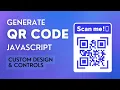 QR Code generator using HTML CSS and JavaScript hacodes