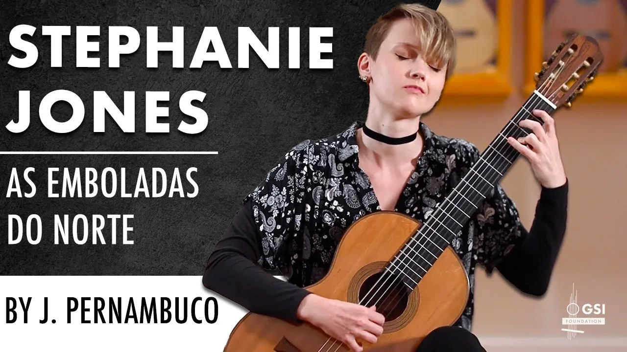 Stephanie Jones performs João Pernambuco's "As Emboladas Do Norte" on a 1930 Hermann Hauser I Guitar Stephanie Jones performs João Pernambuco's "As Emboladas Do Norte" on a 1930 Hermann Hauser I Guitar