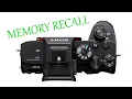 Download Lagu Sony a7SIII Memory Recall (how to set up mode dial)