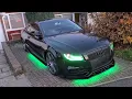 Custom Audi A5 sequential underglow