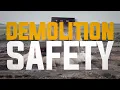 Demolition Safety FREE CONSTRUCTION SAFETY MEETING