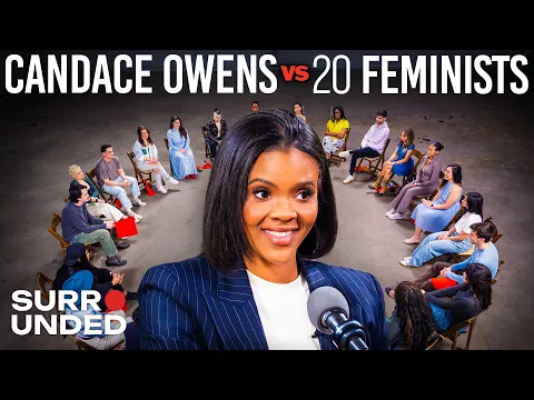 Video Thumbnail: 1 Conservative vs 20 Feminists (Ft. Candace Owens)