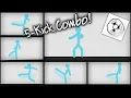 5-Kick Combo Tutorial Stickman Fight 2023