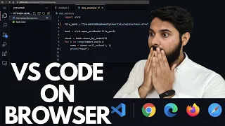Running Visual Studio Code on Chrome browser GitHub Codespaces Tutorial
