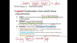 Sem 2 Topic 2 Design The Solution Describe algorithm pseudocode and flowchart