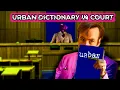 Urban Dictionary in Court