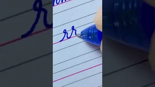 English Cursive Writing small letter r Cursive Writing for beginner Cursive Handwriting Practice