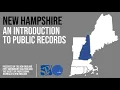 New Hampshire Introduction to Public Records