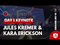Day 1 Keynote Jules Kremer Kara Erickson ng-conf Hardwired