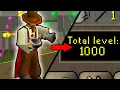 1000 Total Levels on My Grand Exchange Locked Account GE Only OSRS
