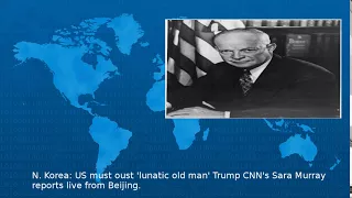 N Korea Us Must Oust Lunatic Old Man Trump