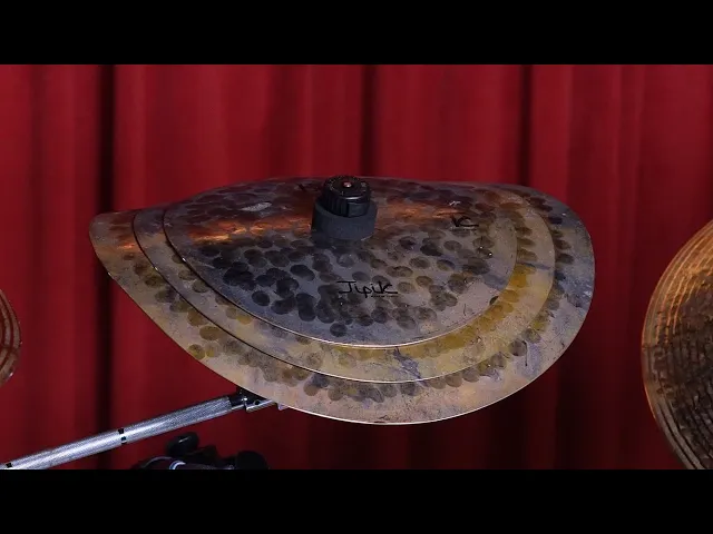 Clap Stack BFC Cymbals Tipik Brilliant Raw 9