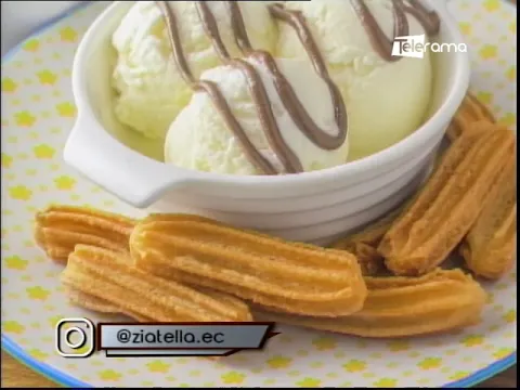 Ziatella Churros congelados libres de lácteos y huevo