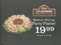 1995 Kroger Grocery Store Christmas Party Tray Commercial