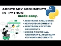 Arbitrary Arbitrary Keyword Arguments in Python Made Easy Python Made Easy Series Codelligent