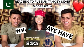 Russian Tank | Khush Romana feat. Sidhu Moose Wala | PAKISTANIS REACTION |