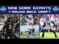 New York Giants 7-Round Mock Draft 1 0