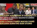 ROY SURYO CS WALKOUT DI FORUM KOMISI REFORMASI POLRI❓ANDI AZWAN : EMANGNYA MEREKA DI UNDANG