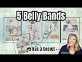 5 Belly Band Ideas for Junk Journals From Simple to Secret