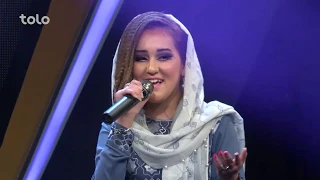 زهرا الهام و حامد محبوب اعلان نتایج ۸ بهترین مه که بازار بروم Zahra Elham Hamid Mahboob 