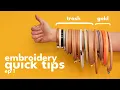 Embroidery Hoops Compared Which One is Right for You