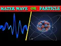 Why don t matter show wave behavior Matter wave dual nature of matter and radiation