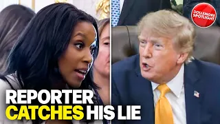 Trump SNAPS at Reporter After She Exposed Him With Question About US Troops