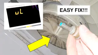 uL Error Try This First Maytag Bravos Washer Repair - 5 min Fix