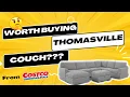 9 MONTH UPDATE ON THOMASVILLE SECTIONAL COUCH COSTCO GOOD VALUE