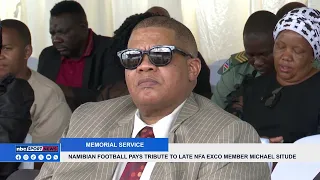 Namibian Football Pays Tribute To Late Nfa Exco Member Michael Situde