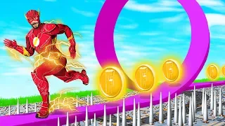 The NEW FLASH DEATHRUN Fortnite Creative Gamemode