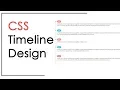 CSS Vertical Timeline Design - CSS3 Tutorial csPoint web designing tutorials