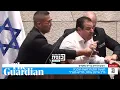 Israeli opposition MP forcefully removed from podium after blasting Gaza war