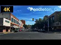 Downtown Pendleton OR Driving Tour in Fall 2023