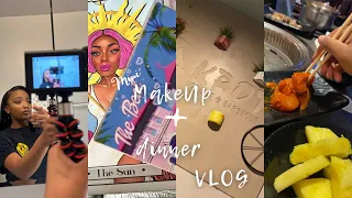 Mini Makeup Dinner Vlog