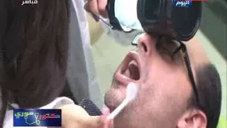 اسكتش ترفيهي من داخل عيادة أسنان مسيرك يا ملوخية تيجي تحت المخرطة 