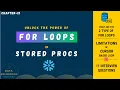Working With FOR Loops Snowflake Scripting Developer Guide Stored Procedure Tutorial Ch-12