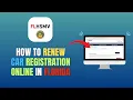 HOW TO RENEW CAR REGISTRATION ONLINE IN FLORIDA - UPDATE 2026
