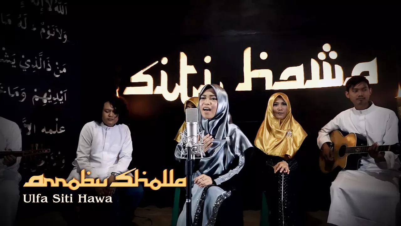 Sholawat Akustik I Arrobu Sholla By Siti Hawa