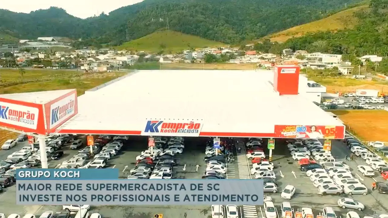 Grupo Koch: Maior rede supermercadista de SC investe nos profissionais e atendimento