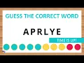 Guess the Correct Word Unscramble in Record Time 6 Letters Agent Quiz