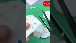 DIY sheep with tissue paper