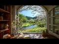 Open Window to Spring 🌸 Riverside, Gentle Birdsong & Nature Sounds, ASRM to Relax Mind, Body