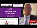 CIE AS Level Information Technology 9626 Paper 2 Database May June 2024 Variant 02